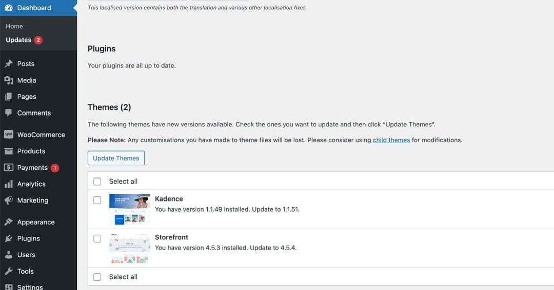 Update Your WordPress Theme